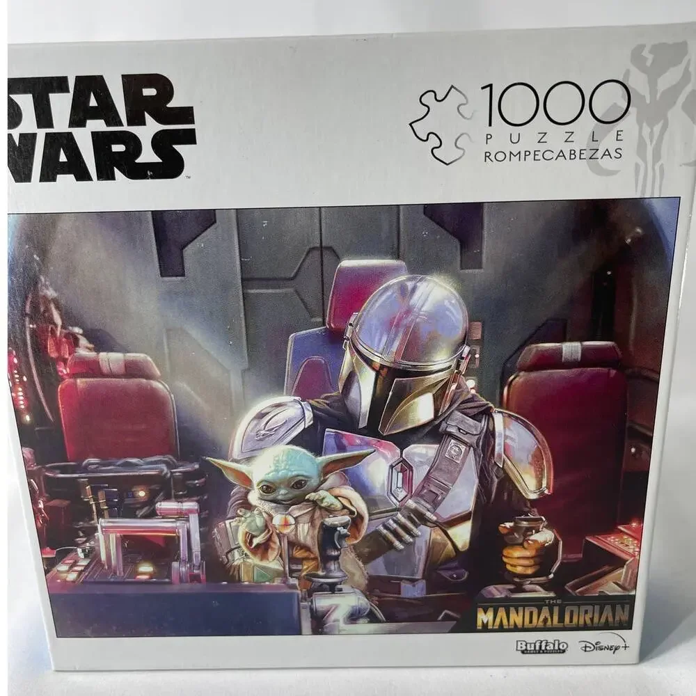 Star Wars The Mandalorian Disney Buffalo 1000 Piece Jigsaw Puzzle NEW